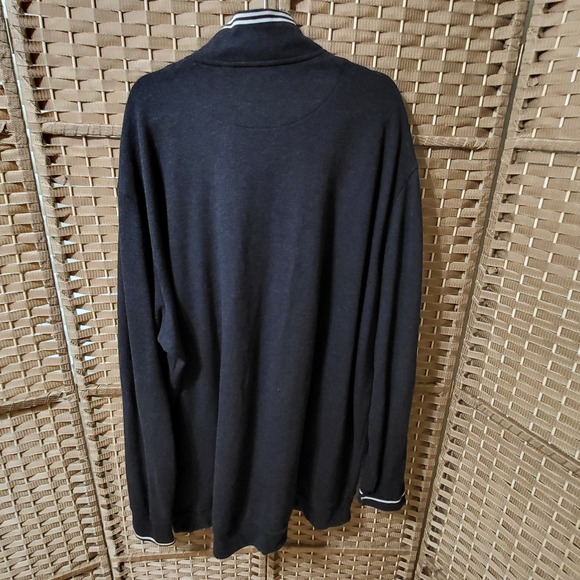 Lacoste Full Zip Sweatshirt Athletic Warm Up Mens 4XLT Tall Long Sleeve - Picture 7 of 13